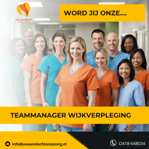 Teammanager Wijkverpleging